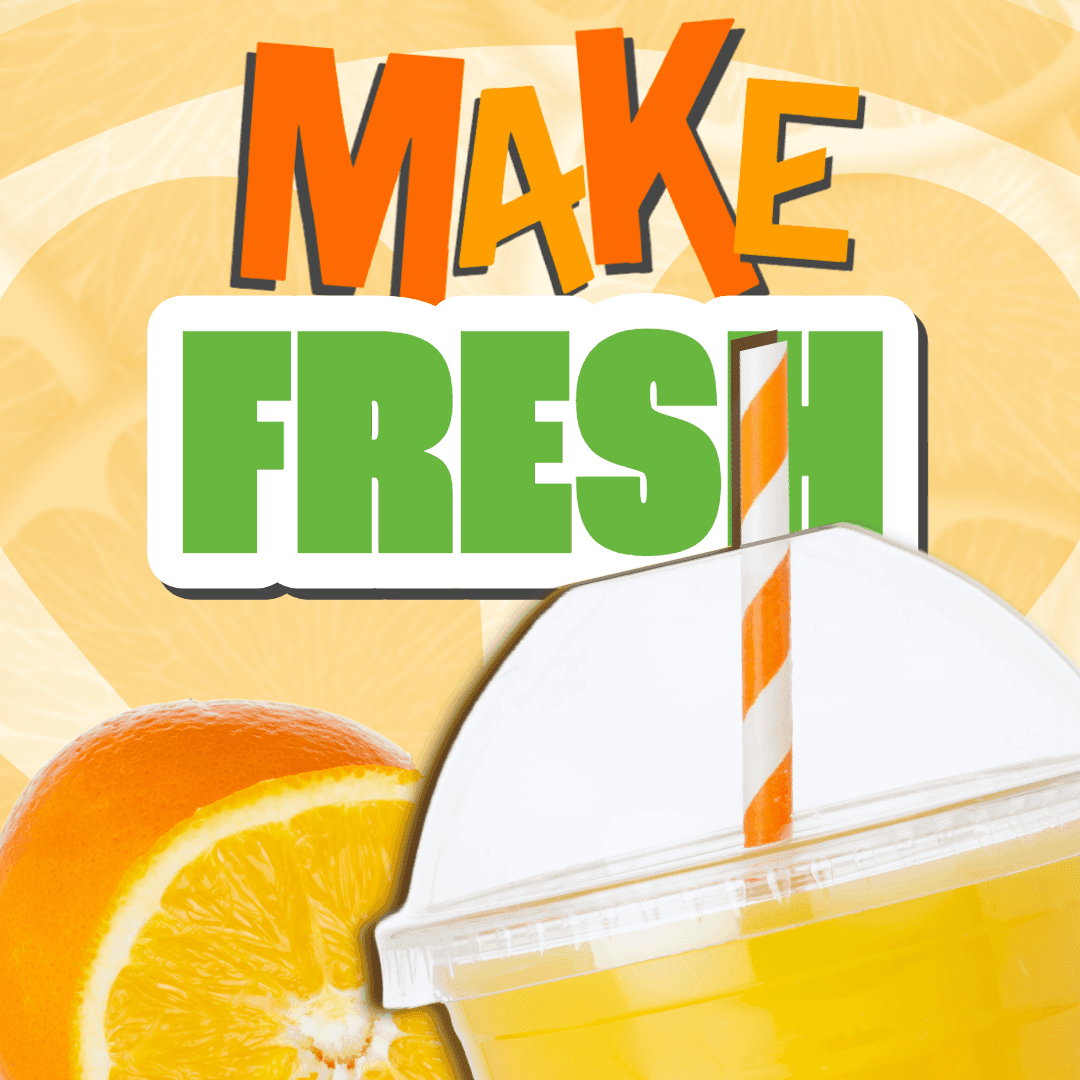 Make Fresh is a mockup design by AD MAKE IT, showing examples of our work